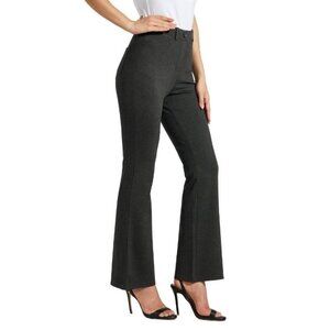 Willit M 30" Women's Dress Pants Bootcut Work Slacks Stretch 4 Pockets Dark Gray
